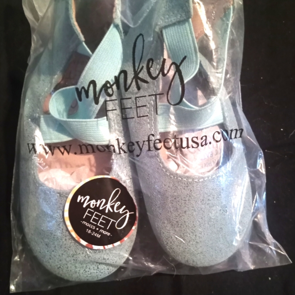 Monkey Feet Sparkly Ballet Flats